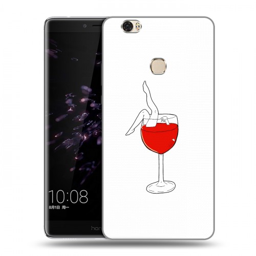 Дизайнерский пластиковый чехол для Huawei Honor Note 8 Истина в вине