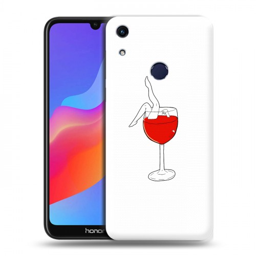 Дизайнерский пластиковый чехол для Huawei Honor 8A Истина в вине