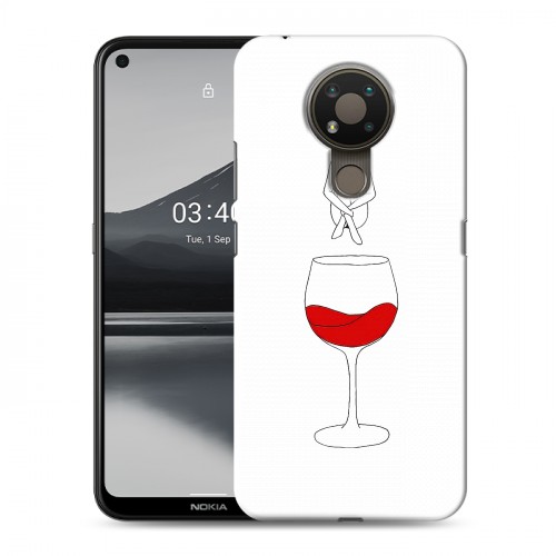 Дизайнерский силиконовый чехол для Nokia 3.4 Истина в вине