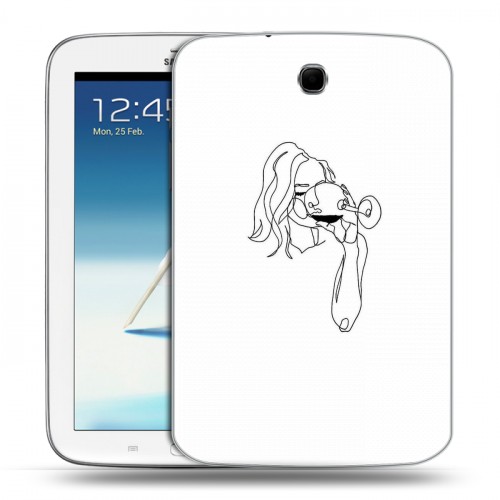 Дизайнерский силиконовый чехол для Samsung Galaxy Note 8.0 Истина в вине
