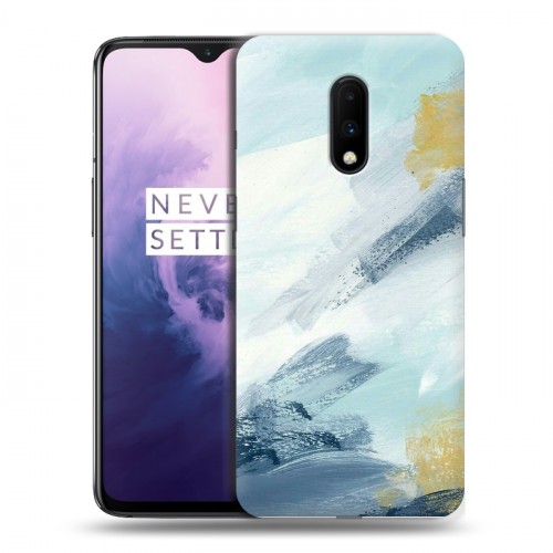 Дизайнерский пластиковый чехол для OnePlus 7 Мазки краски