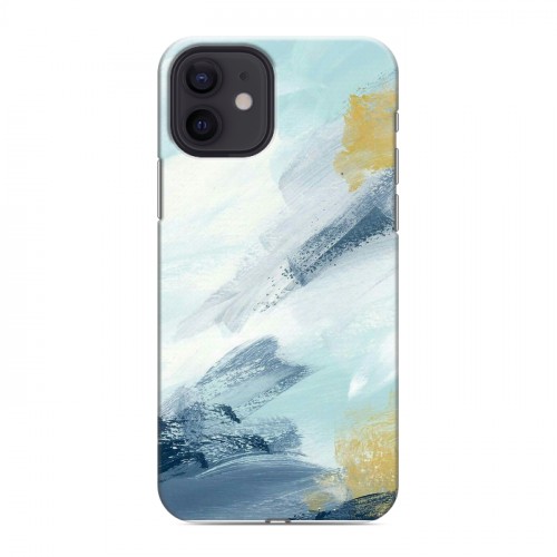 Дизайнерский силиконовый чехол для Iphone 12 Мазки краски