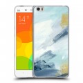 Дизайнерский силиконовый чехол для Xiaomi Mi Note Мазки краски