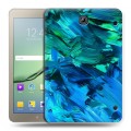 Дизайнерский силиконовый чехол для Samsung Galaxy Tab S2 8.0 Мазки краски