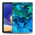 Дизайнерский силиконовый чехол для Samsung Galaxy Tab S4 Мазки краски