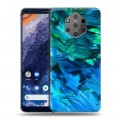 Дизайнерский силиконовый чехол для Nokia 9 PureView Мазки краски