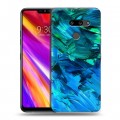 Дизайнерский пластиковый чехол для LG G8 ThinQ Мазки краски