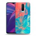 Дизайнерский пластиковый чехол для OPPO RX17 Pro Мазки краски