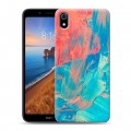 Дизайнерский силиконовый чехол для Xiaomi RedMi 7A Мазки краски