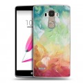 Дизайнерский пластиковый чехол для LG G4 Stylus Мазки краски