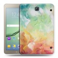 Дизайнерский силиконовый чехол для Samsung Galaxy Tab S2 8.0 Мазки краски