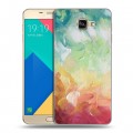 Дизайнерский силиконовый чехол для Samsung Galaxy A9 Мазки краски