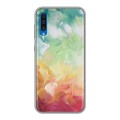 Дизайнерский силиконовый чехол для Samsung Galaxy A50 Мазки краски