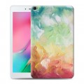 Дизайнерский силиконовый чехол для Samsung Galaxy Tab A 8.0 (2019) Мазки краски