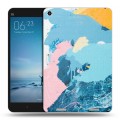 Дизайнерский силиконовый чехол для Xiaomi Mi Pad 2 Мазки краски