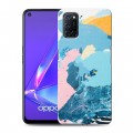 Дизайнерский пластиковый чехол для OPPO A52 Мазки краски