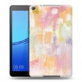 Дизайнерский силиконовый чехол для Huawei MediaPad M5 lite 8 Мазки краски