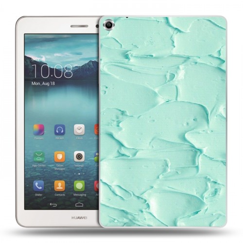 Дизайнерский силиконовый чехол для Huawei MediaPad T1 8.0 Мазки краски