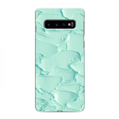 Дизайнерский силиконовый чехол для Samsung Galaxy S10 Мазки краски