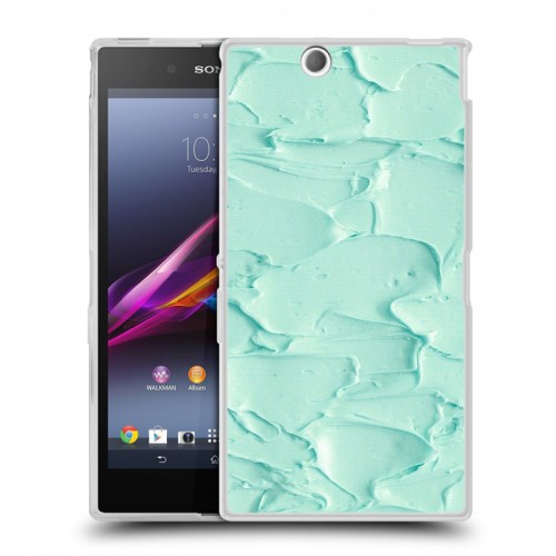 Дизайнерский пластиковый чехол для Sony Xperia Z Ultra  Мазки краски