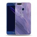 Дизайнерский пластиковый чехол для Huawei Honor 8 Pro Мазки краски