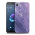 Дизайнерский пластиковый чехол для HTC Desire 12 Мазки краски