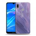 Дизайнерский пластиковый чехол для Huawei Y6 (2019) Мазки краски