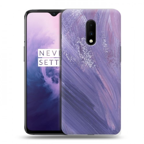 Дизайнерский пластиковый чехол для OnePlus 7 Мазки краски