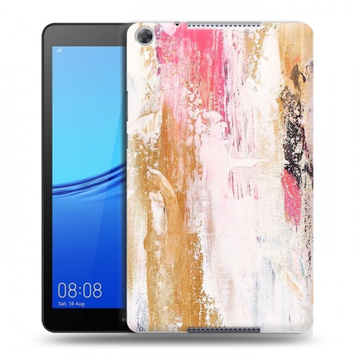 Дизайнерский силиконовый чехол для Huawei MediaPad M5 lite 8 Мазки краски