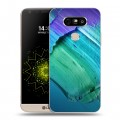 Дизайнерский пластиковый чехол для LG G5 Мазки краски