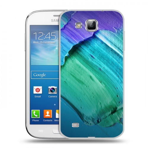 Дизайнерский пластиковый чехол для Samsung Galaxy Premier Мазки краски