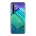 Дизайнерский силиконовый чехол для Realme 6 Мазки краски