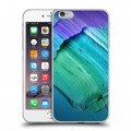 Дизайнерский силиконовый чехол для Iphone 6 Plus/6s Plus Мазки краски