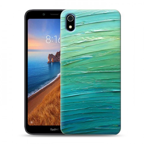 Дизайнерский силиконовый чехол для Xiaomi RedMi 7A Мазки краски