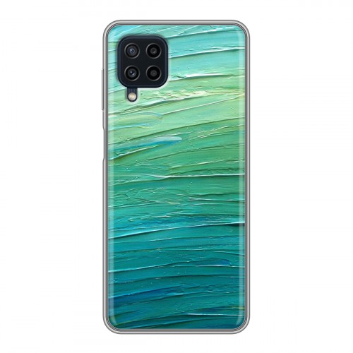 Дизайнерский пластиковый чехол для Samsung Galaxy A22 Мазки краски