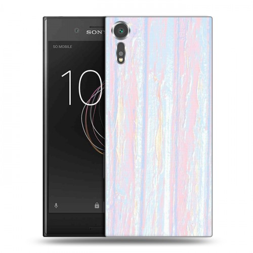 Дизайнерский пластиковый чехол для Sony Xperia XZs Мазки краски