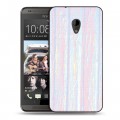 Дизайнерский пластиковый чехол для HTC Desire 700 Мазки краски