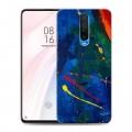 Дизайнерский пластиковый чехол для Xiaomi RedMi K30 Мазки краски