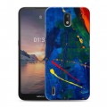 Дизайнерский силиконовый чехол для Nokia 1.3 Мазки краски