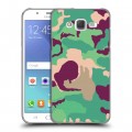 Дизайнерский пластиковый чехол для Samsung Galaxy J5 Кислотный камуфляж