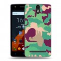 Дизайнерский силиконовый чехол для Wileyfox Storm Кислотный камуфляж