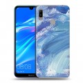 Дизайнерский пластиковый чехол для Huawei Y6 (2019) Мазки краски