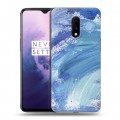 Дизайнерский пластиковый чехол для OnePlus 7 Мазки краски