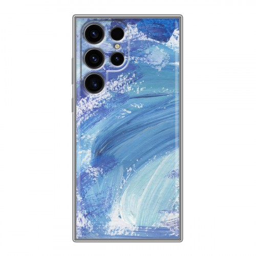 Дизайнерский пластиковый чехол для Samsung Galaxy S24 Ultra Мазки краски