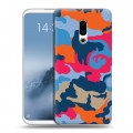 Дизайнерский силиконовый чехол для Meizu 16th Plus Кислотный камуфляж