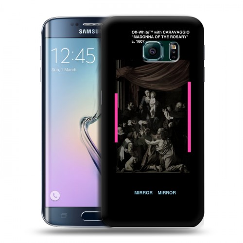 Дизайнерский пластиковый чехол для Samsung Galaxy S6 Edge Модные чехлы