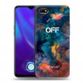 Дизайнерский силиконовый с усиленными углами чехол для OPPO A1k Модные чехлы