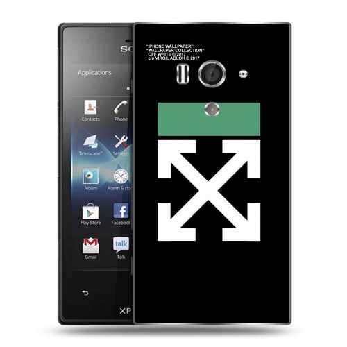 Дизайнерский пластиковый чехол для Sony Xperia acro S Модные чехлы