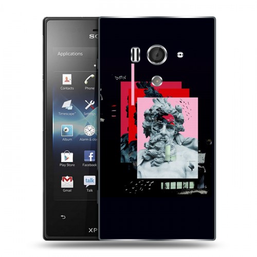 Дизайнерский пластиковый чехол для Sony Xperia acro S Модные чехлы