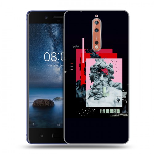 Дизайнерский пластиковый чехол для Nokia 8 Модные чехлы